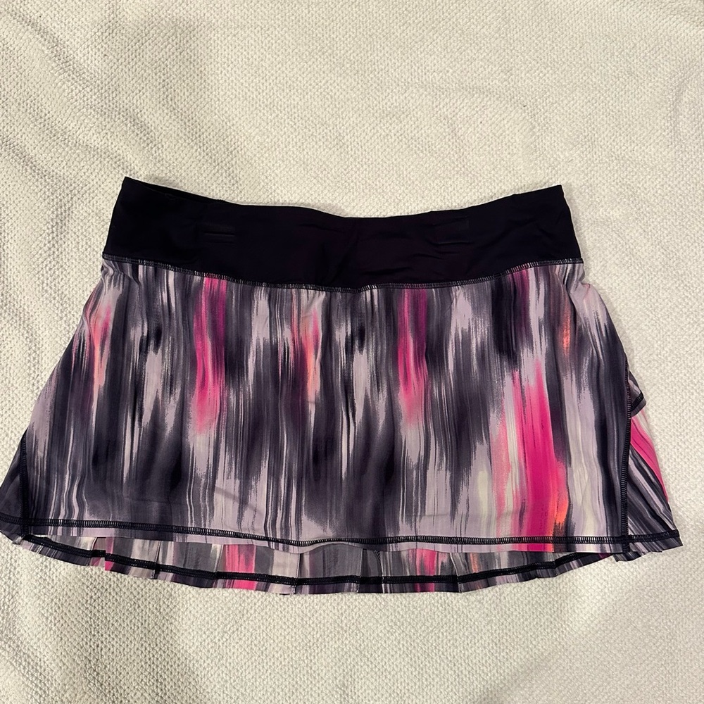 Lululemon Pacesetter Skirt Mirage/Indigo, sz 8